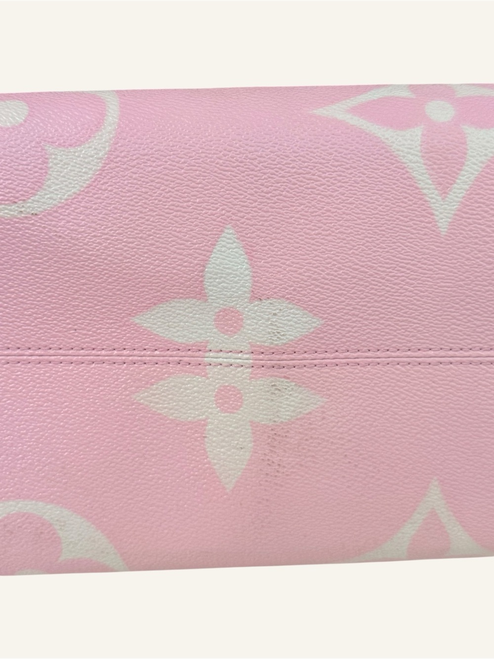 Louis Vuitton Onthego GM By The Pool Pink Blue Pastel Monogram Tote - Picture 10 of 14